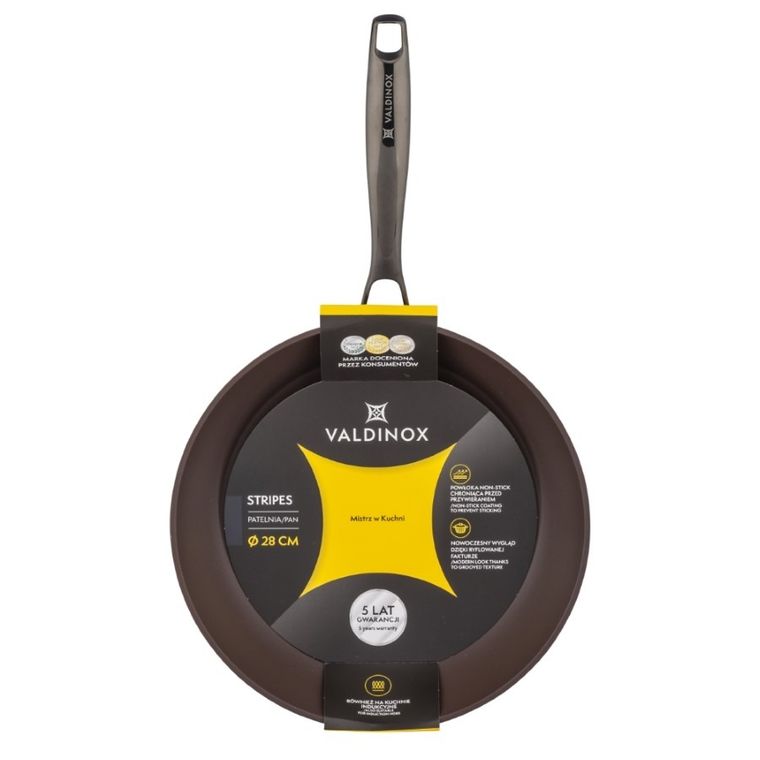 Valdinox, Valdinox, Stripes, patelnia, 28 cm