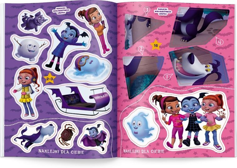 Vampirina. Scenki z naklejkami