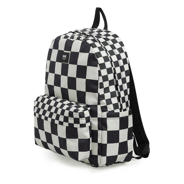 Vans, Old Skool, plecak szkolny, Check, czarno-biały