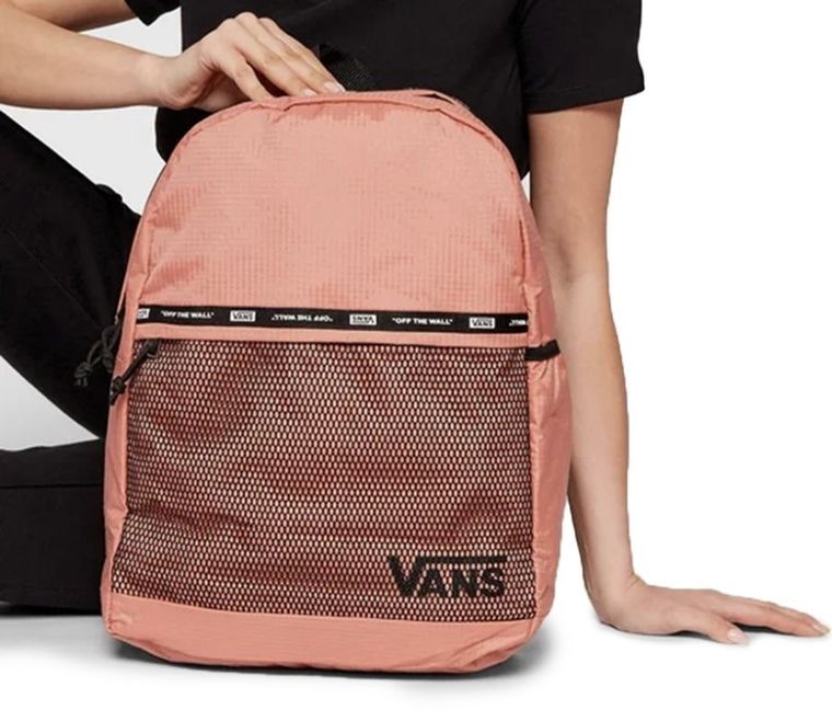 Vans, plecak szkolny, Pep Squad, morelowy