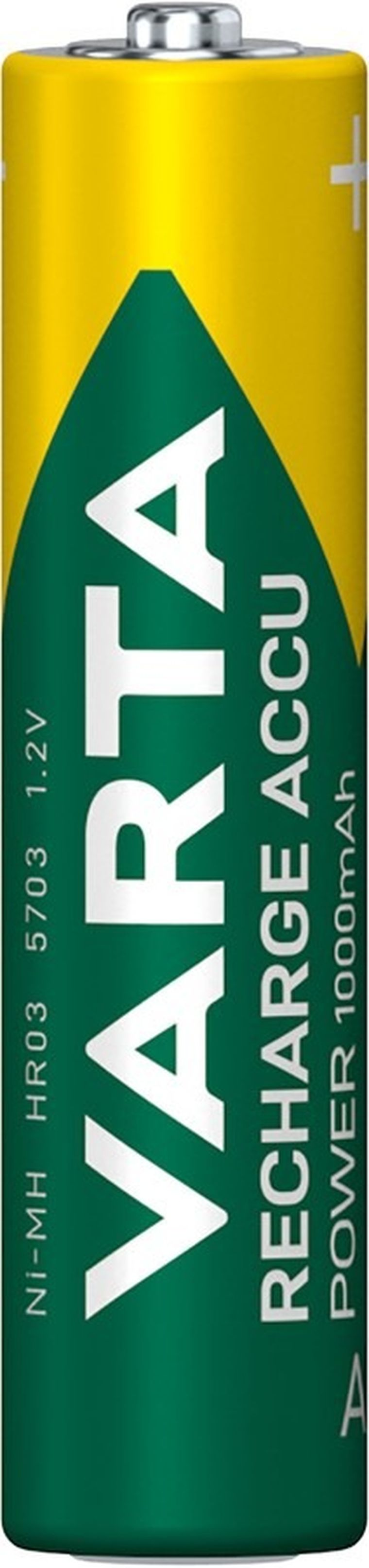 VARTA, Ready2Use, zestaw akumulatorków AAA, 1000 mAh, Ni-MH