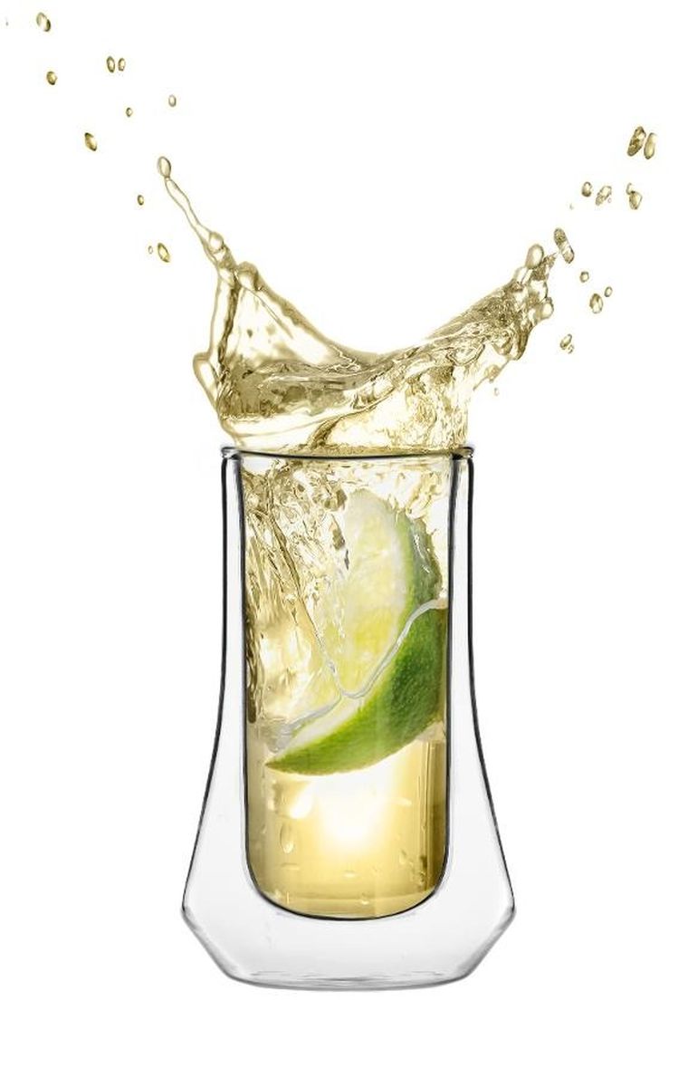 Vialli Design, 2 kieliszki shot z podwójną ścianką Soho, 60 ml, 8913