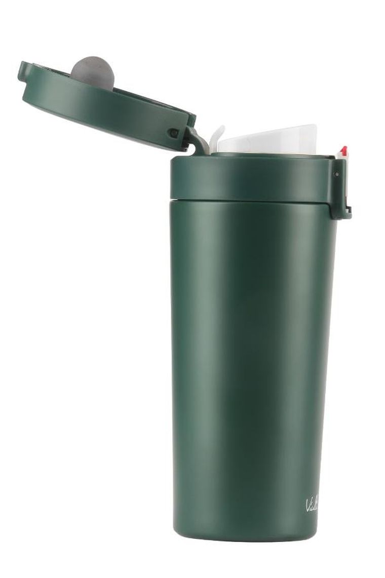 Vialli Design, Fuori, kubek termiczny, zielony, 400 ml