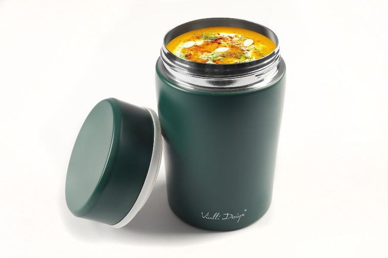 Vialli Design, Fuori, termos obiadowy, zielony, 500 ml