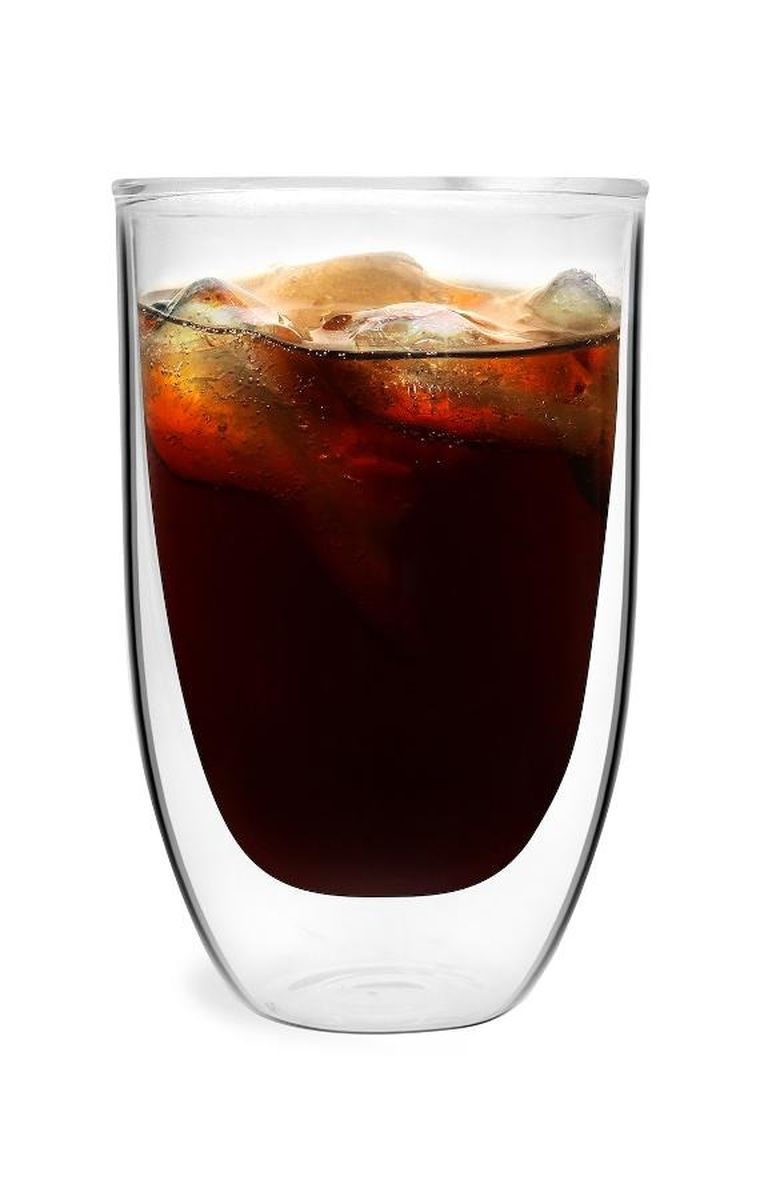 Vialli Design, zestaw 6 szklanek termicznych wysokich z podwójną ścianką, Amo, 350 ml