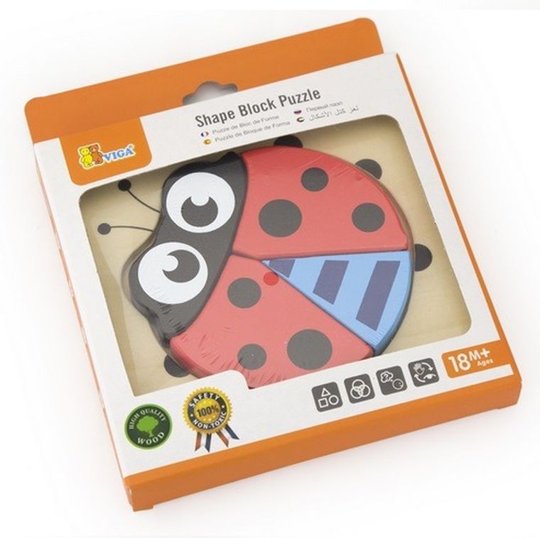 Viga, biedronka, pierwsze puzzle maluszka