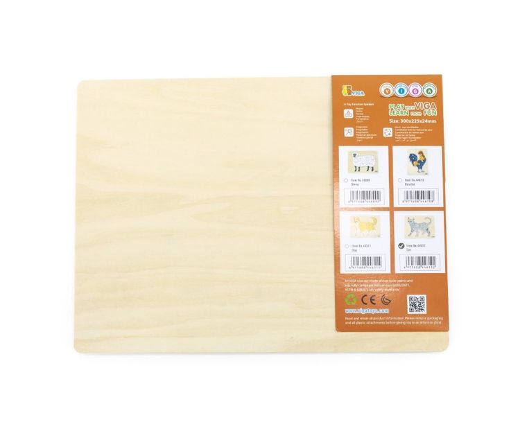 Viga, Kot, puzzle na podkładce z uchwytami