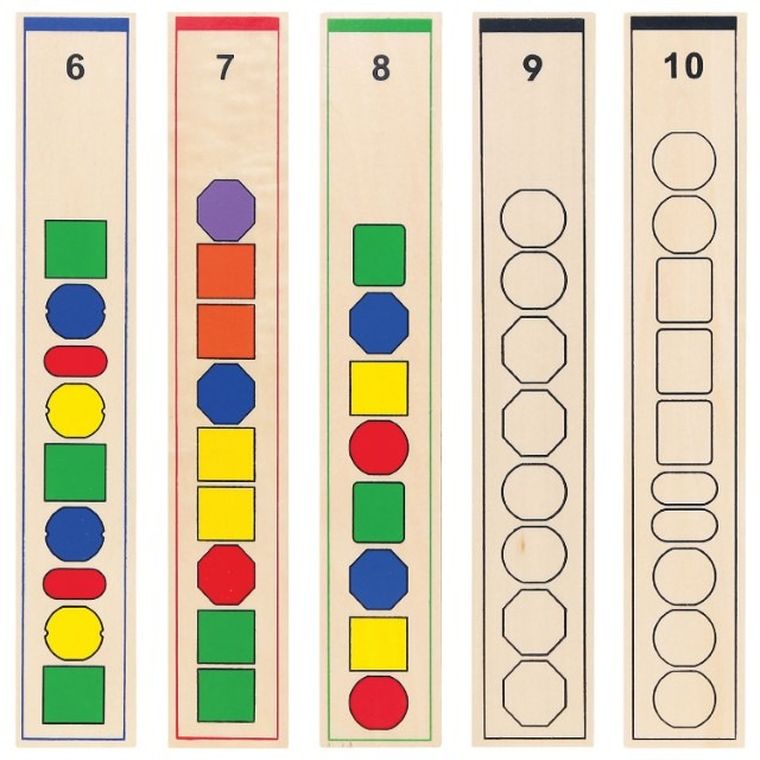 Viga, logiczne koraliki, gra edukacyjna