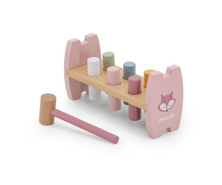 Viga, PolarB, Lis, przebijanka i piramidka, zabawka niemowlęca