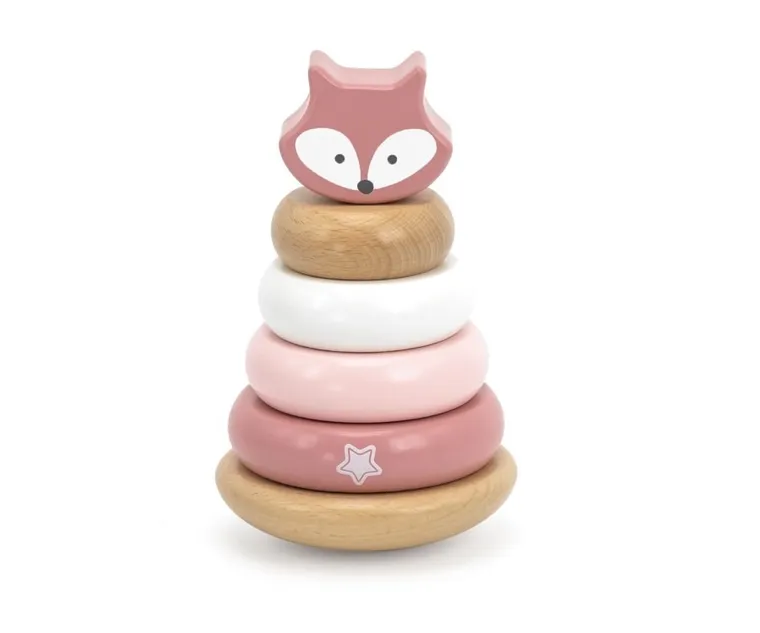 Viga, PolarB, zestaw do ciągnięcia i piramidka, lis