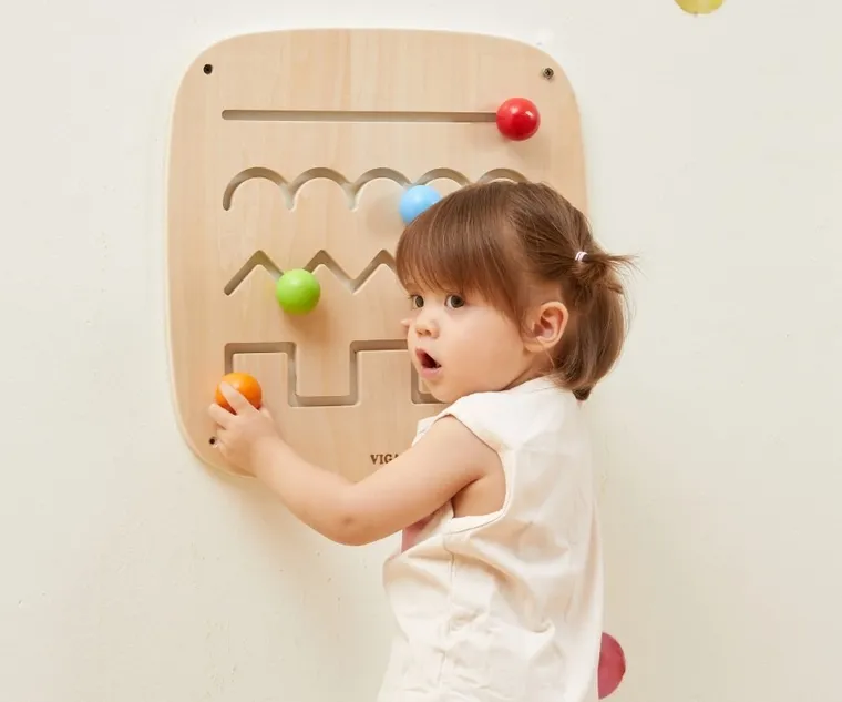 Viga, tablica manipulacyjna z kulkami