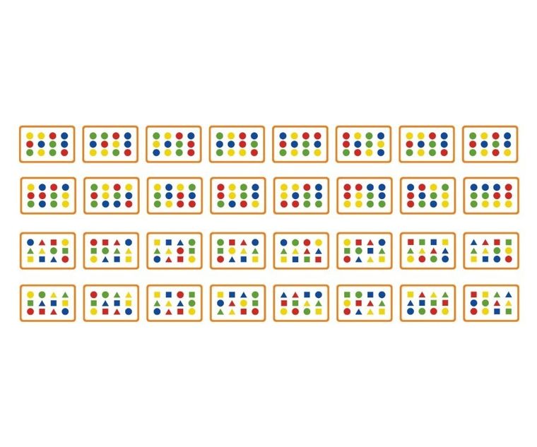 Viga, tabliczka drewniana, dopasowanie kolorów i kształtów