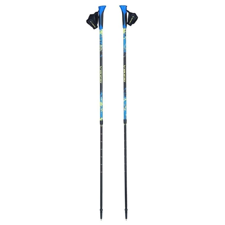 Viking Ruten Pro, kije do nordic walking, niebiesko-limonkowe