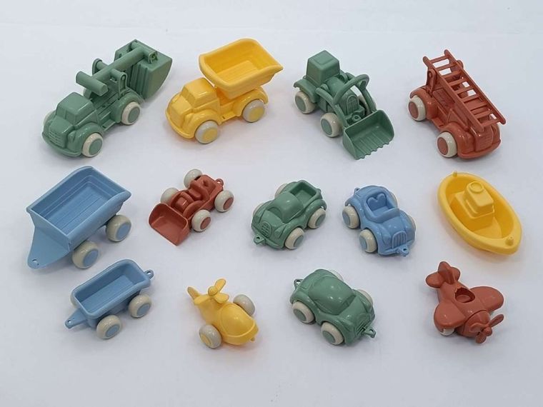 Viking Toys, Re-Line, Chubbies, Maxi, zestaw pojazdów, 30 szt.