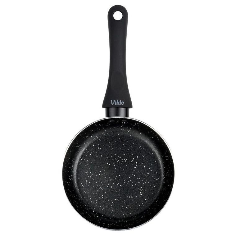 Vilde, Black Line, patelnia granitowa, 16 cm