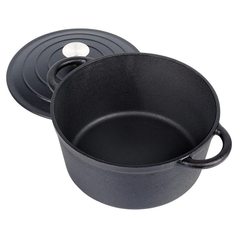 Vilde, Cast Line, garnek z pokrywką, żeliwny, 3,9l