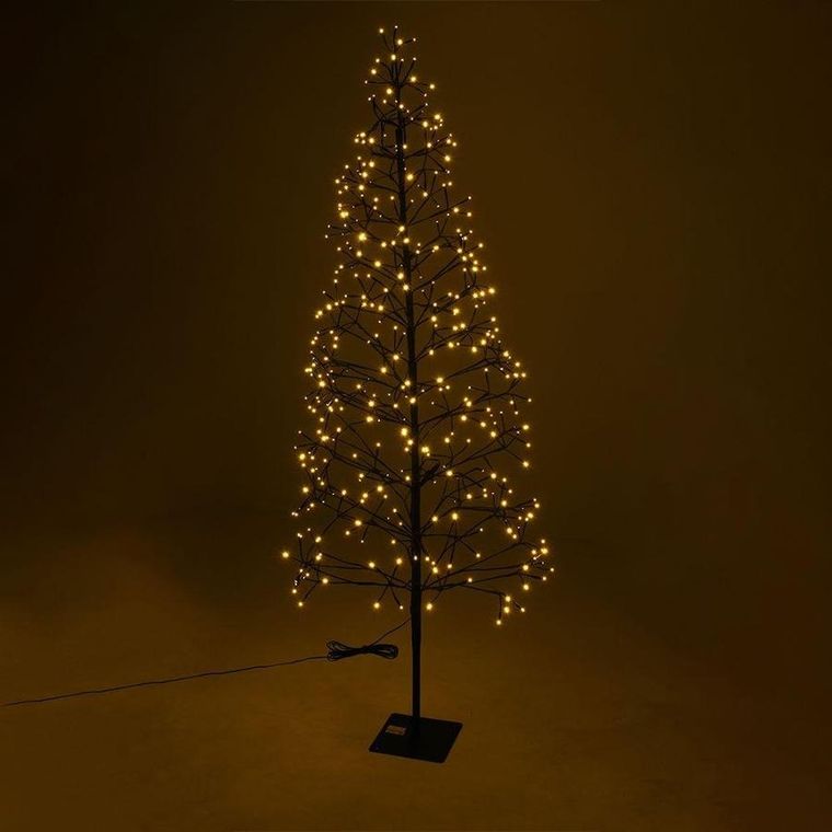 Vilde, choinka świecąca z lampkami, 280 LED, 150 cm