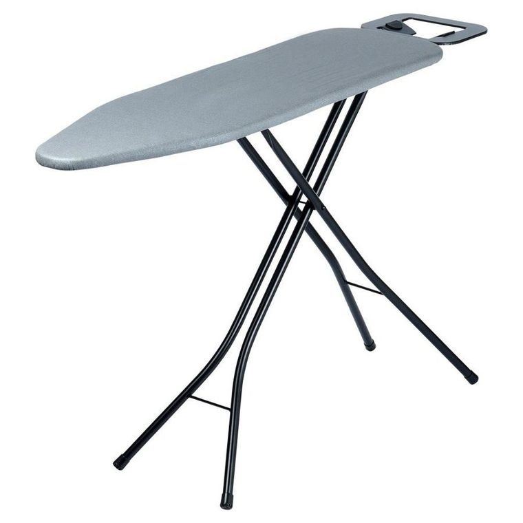 Vilde, deska do prasowania, szara, 130-34-87,5 cm