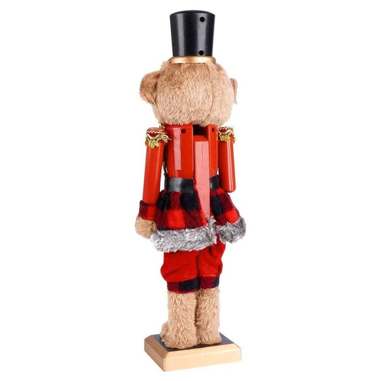 Vilde, figurka dekoracyjna miś, dziadek do orzechów, 39 cm