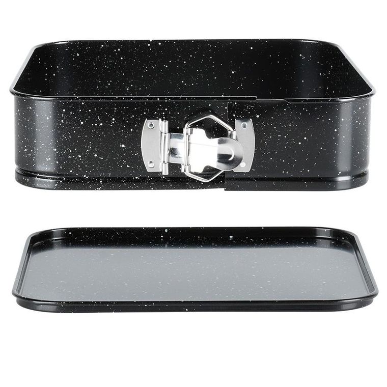 Vilde, forma do pieczenia, rozpinana, granitowa, 24-24-6,8 cm