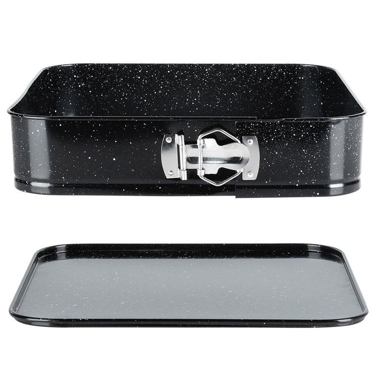 Vilde, forma do pieczenia, rozpinana, granitowa, 28-28-6,8 cm