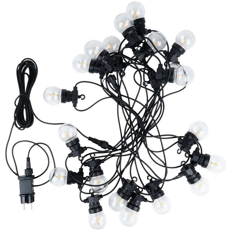 Vilde, girlanda ogrodowa LED 9.5 m, 20 szt.