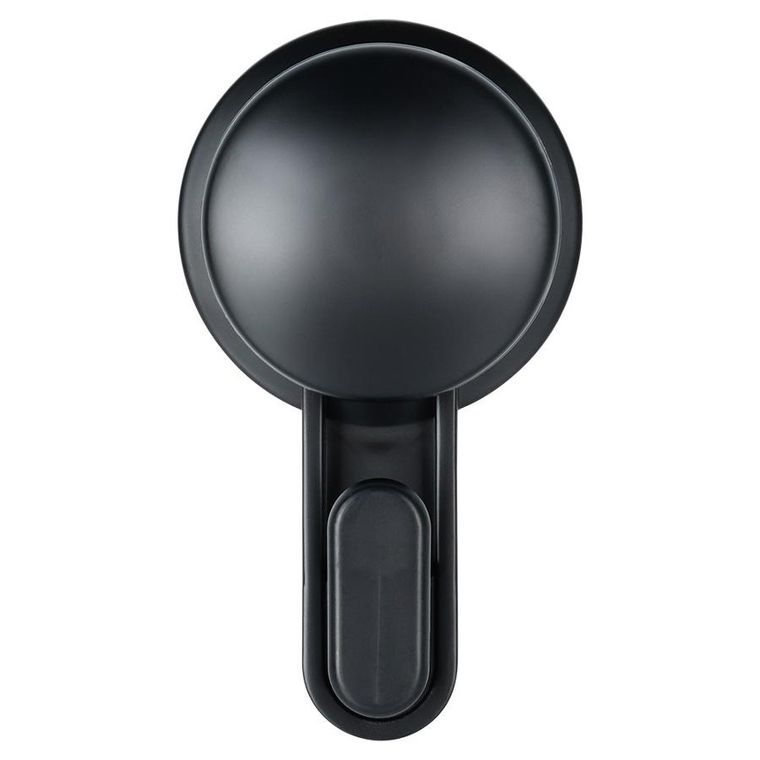 Vilde, haczyk wieszak na przyssawkę, czarny, 5,5 cm, 2 szt.