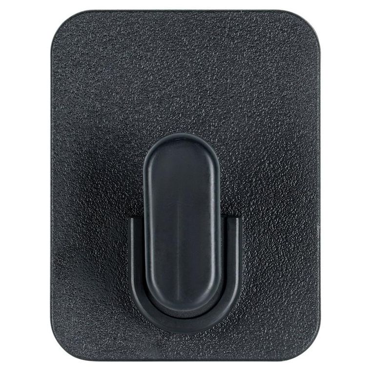 Vilde, haczyk wieszak samoprzylepny, czarny, 5-6,5 cm, 2 szt.