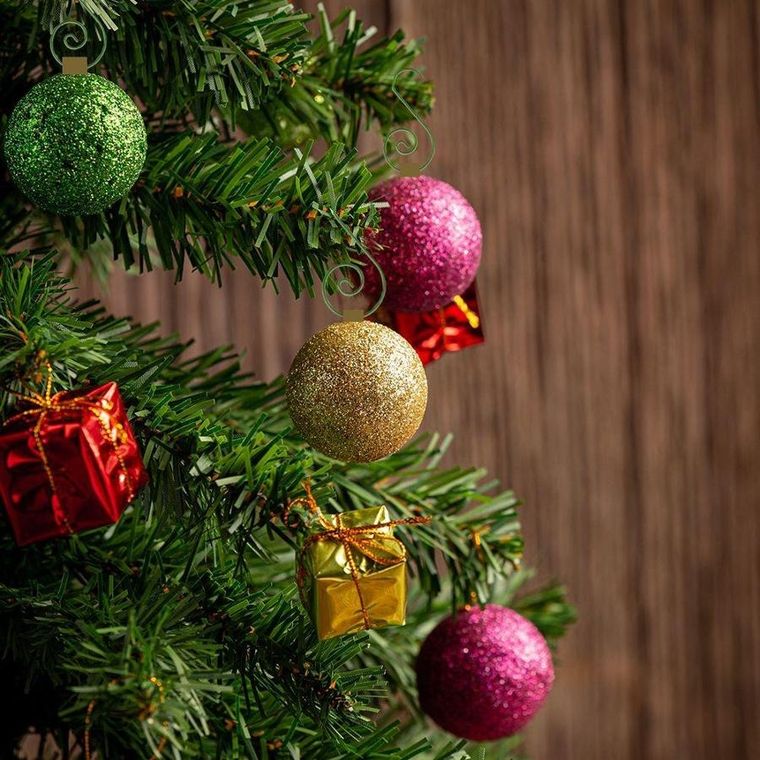 Vilde, haczyki do zawieszenia bombek, metalowe zielone, 40 szt.