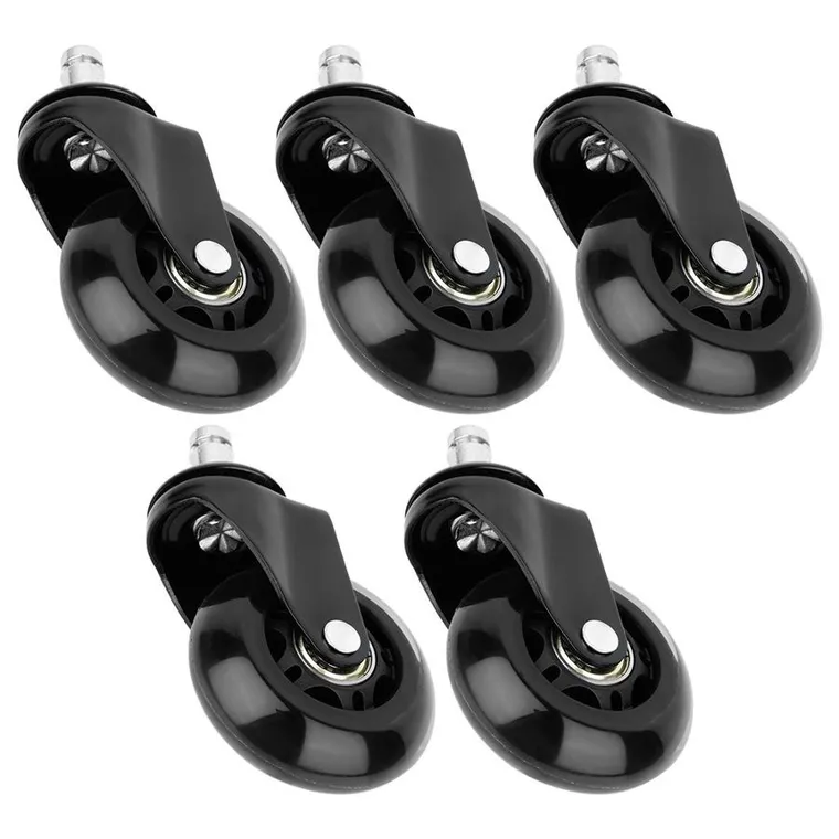 Vilde, kółka do fotela IKEA, kauczukowe, 6,3 cm/10 mm, 5 szt.