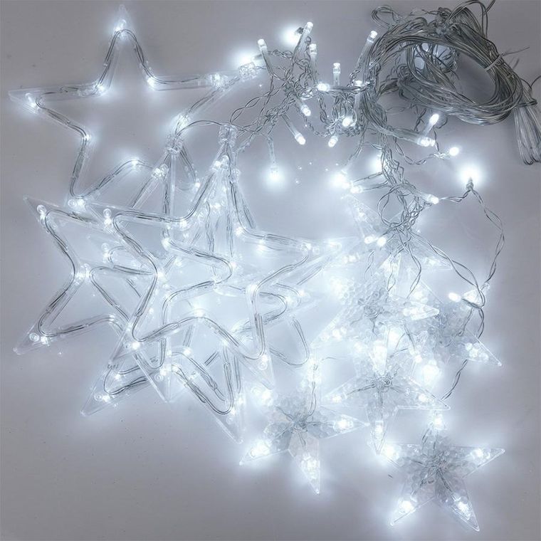 Vilde, kurtyna świetlna zewnętrzna, 120 LED, 2,5m