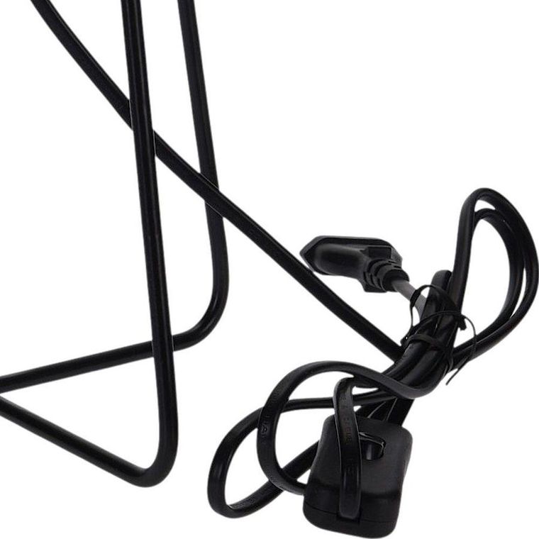 Vilde, lampa metalowa, czarna, loft