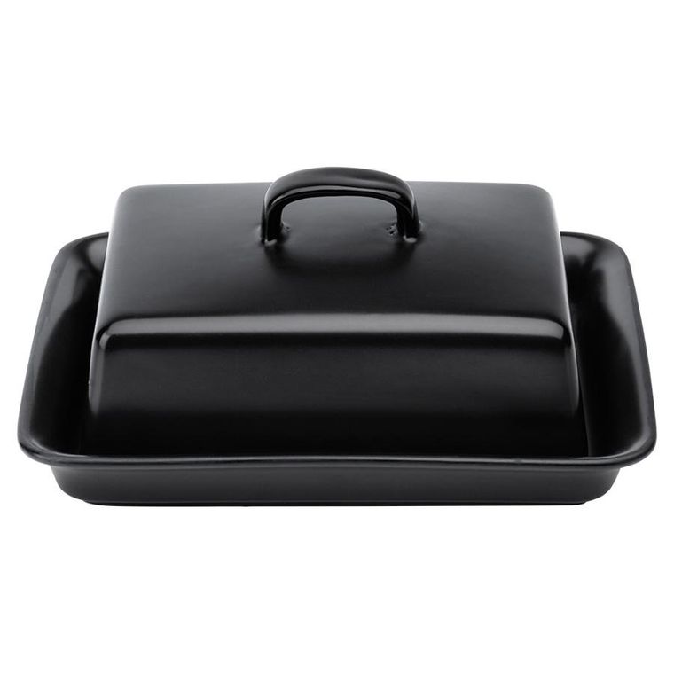 Vilde, maselniczka ceramiczna, czarna