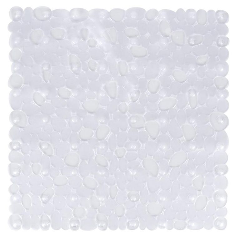 Vilde, mata antypoślizgowa pod prysznic, przezroczysta, 51-51 cm