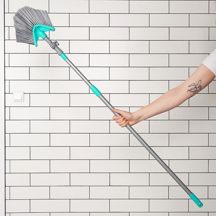 Vilde, miotła teleskopowa do kurzu i pajęczyn, trójkątna, 115-180 cm