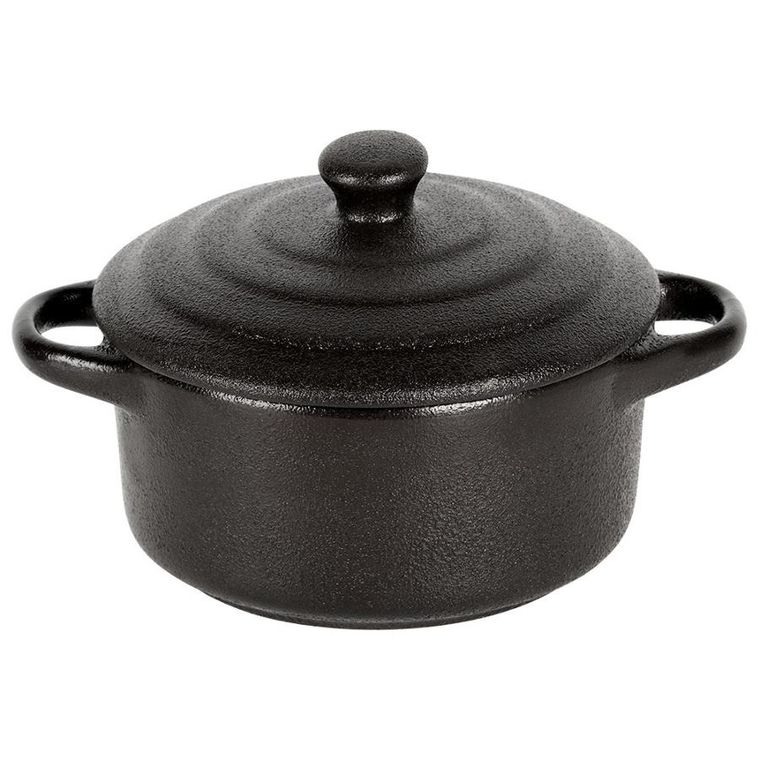 Vilde, miseczka do zapiekania, porcelanowa z pokrywką, 150 ml