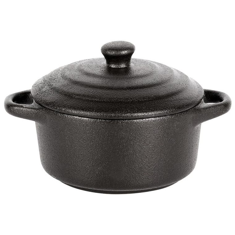 Vilde, miseczka do zapiekania, porcelanowa z pokrywką, 300 ml