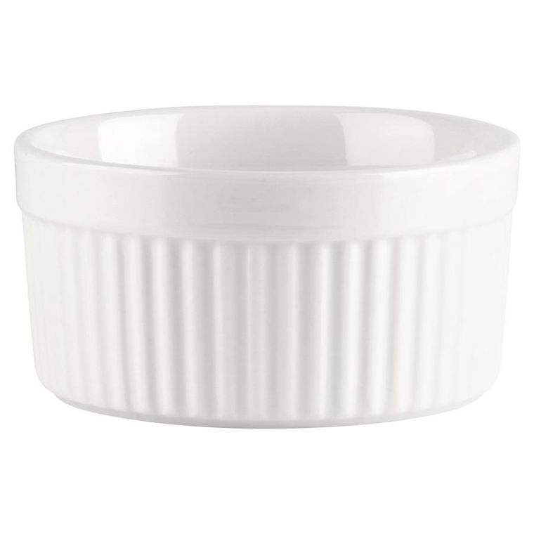 Vilde, miseczki do zapiekania, porcelanowe, białe, 260 ml, 2 szt.