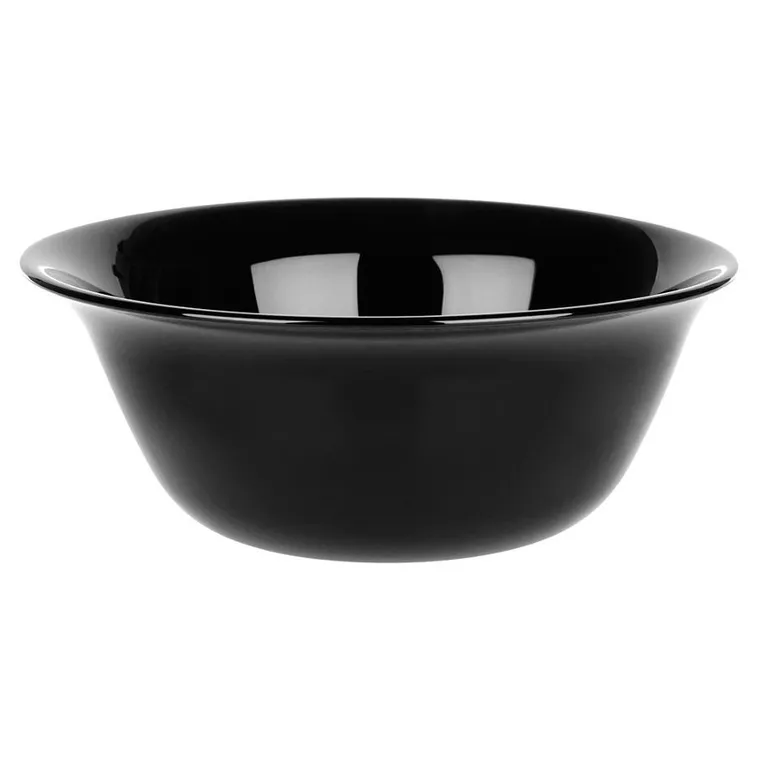 Vilde, miseczki szklane, czarne, 300 ml, 6 szt.