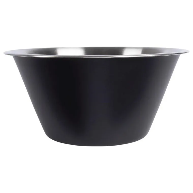 Vilde, miska kuchenna, stalowa, czarna 22 cm, 2l