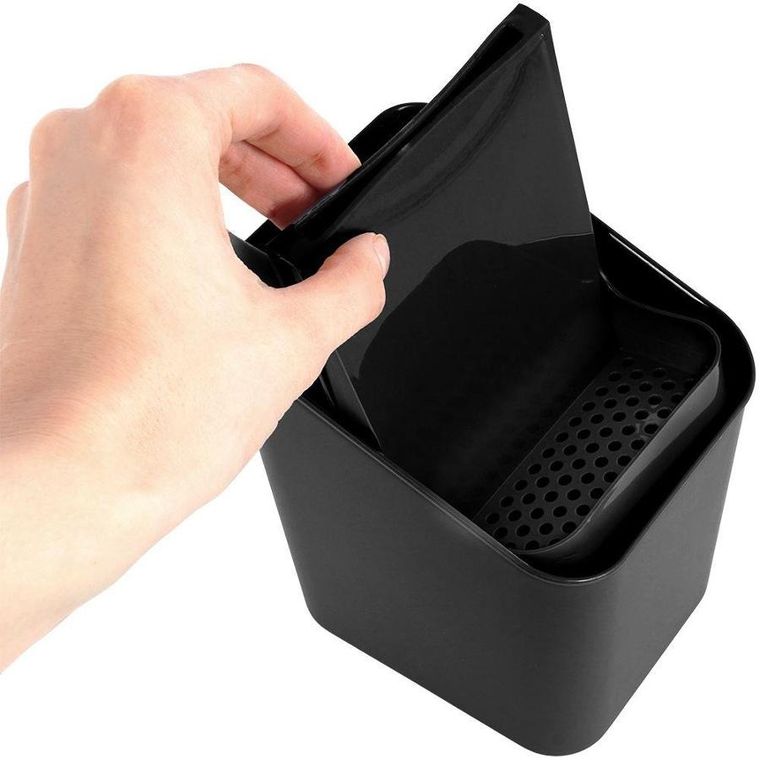 Vilde, ociekacz na sztućce, czarny