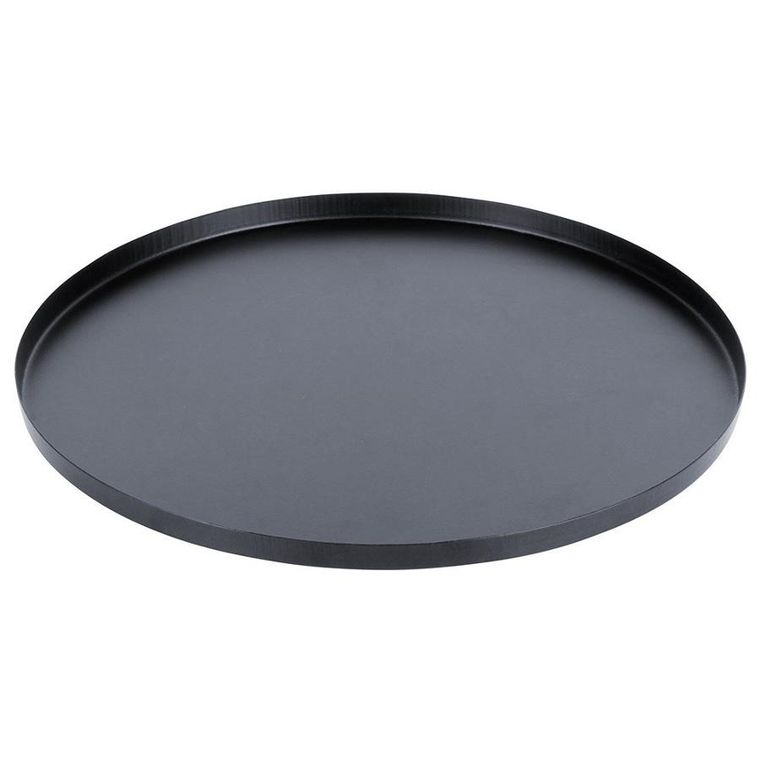 Vilde, podstawka pod kompozycje dekoracyjne, świece, metalowa, czarna, 30 cm