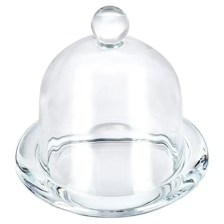 Vilde, pojemnik na cytrynę, szklany, 9,5-9,5 cm