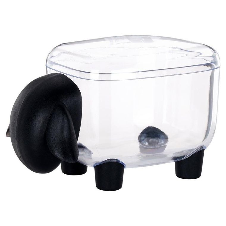 Vilde, pojemnik na patyczki i płatki kosmetyczne, 13 cm