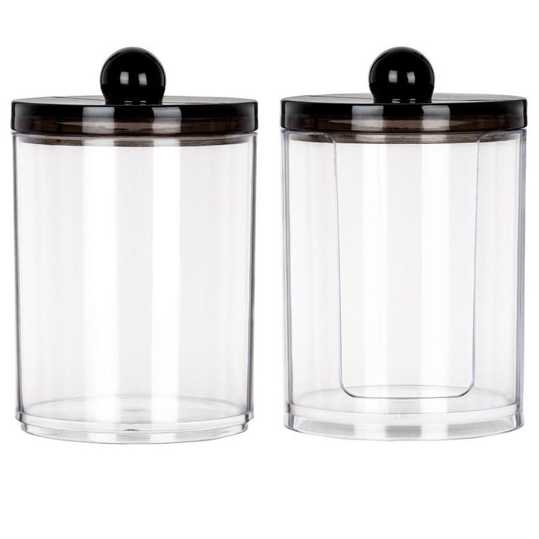 Vilde, pojemnik na patyczki i płatki kosmetyczne, 2 szt.