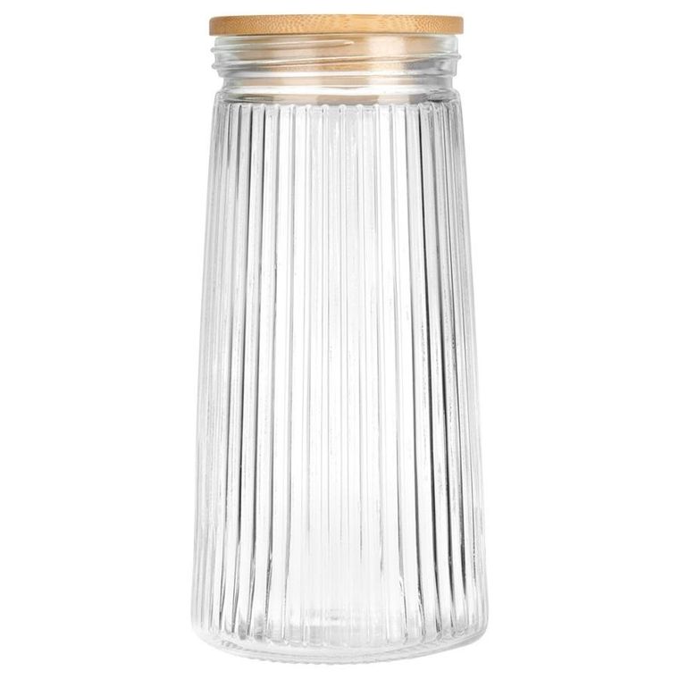 Vilde, pojemnik na produkty sypkie, szklany z pokrywką i uszczelką, 1,4l