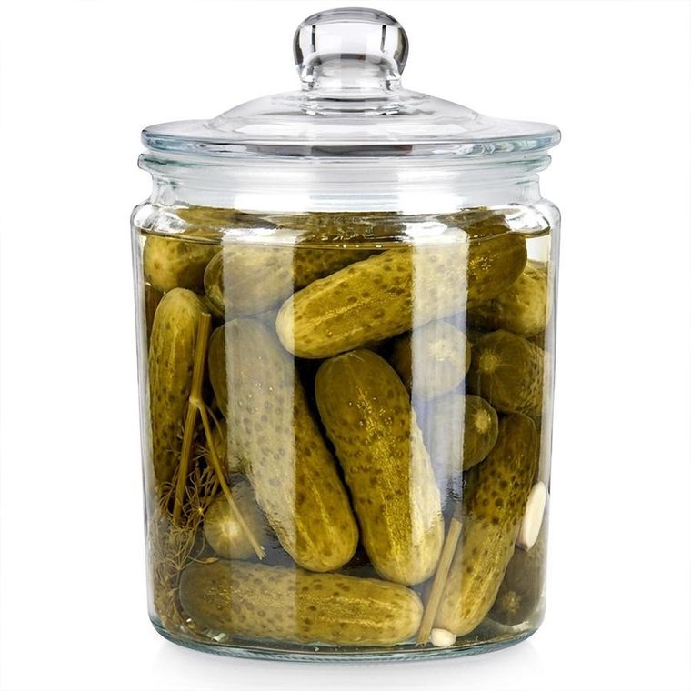 Vilde, pojemnik szklany z pokrywką i uszczelką, 2 l