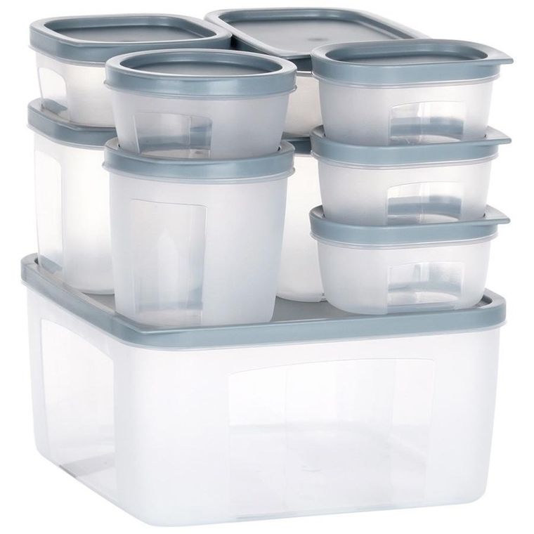 Vilde, pojemniki na żywność z pokrywką, 10 szt.