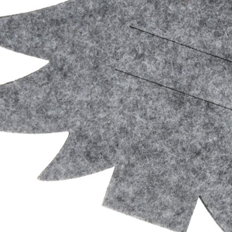 Vilde, pokrowiec na sztućce, choinka, szary, święta Boże Narodzenie, 4 szt.