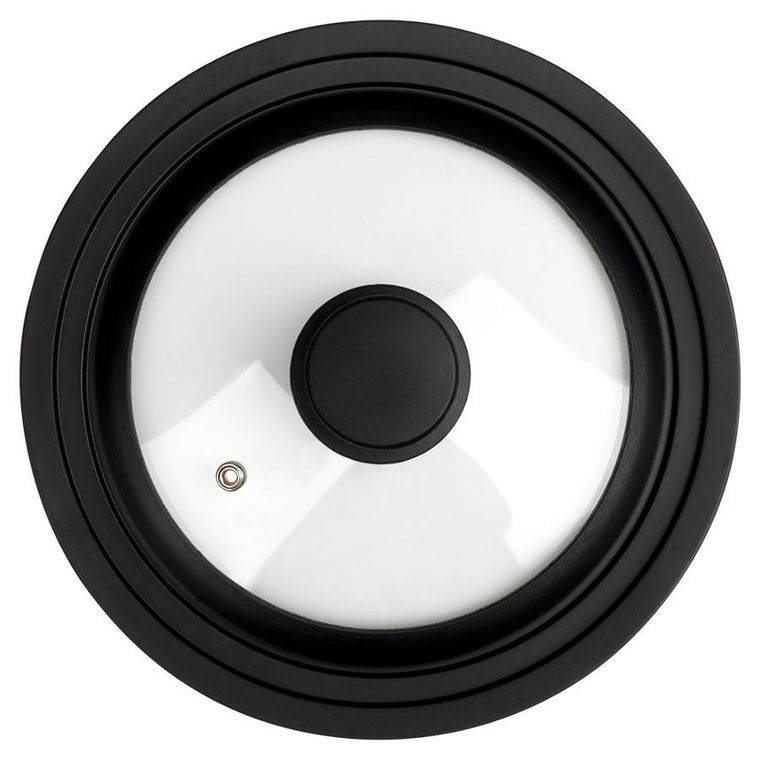 Vilde, pokrywka szklana silikonowa, uniwersalna, 18/20/22 cm